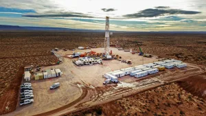 Yacimiento petrolífero Vaca Muerta, provincia de Neuquén. Imagen: Meer.