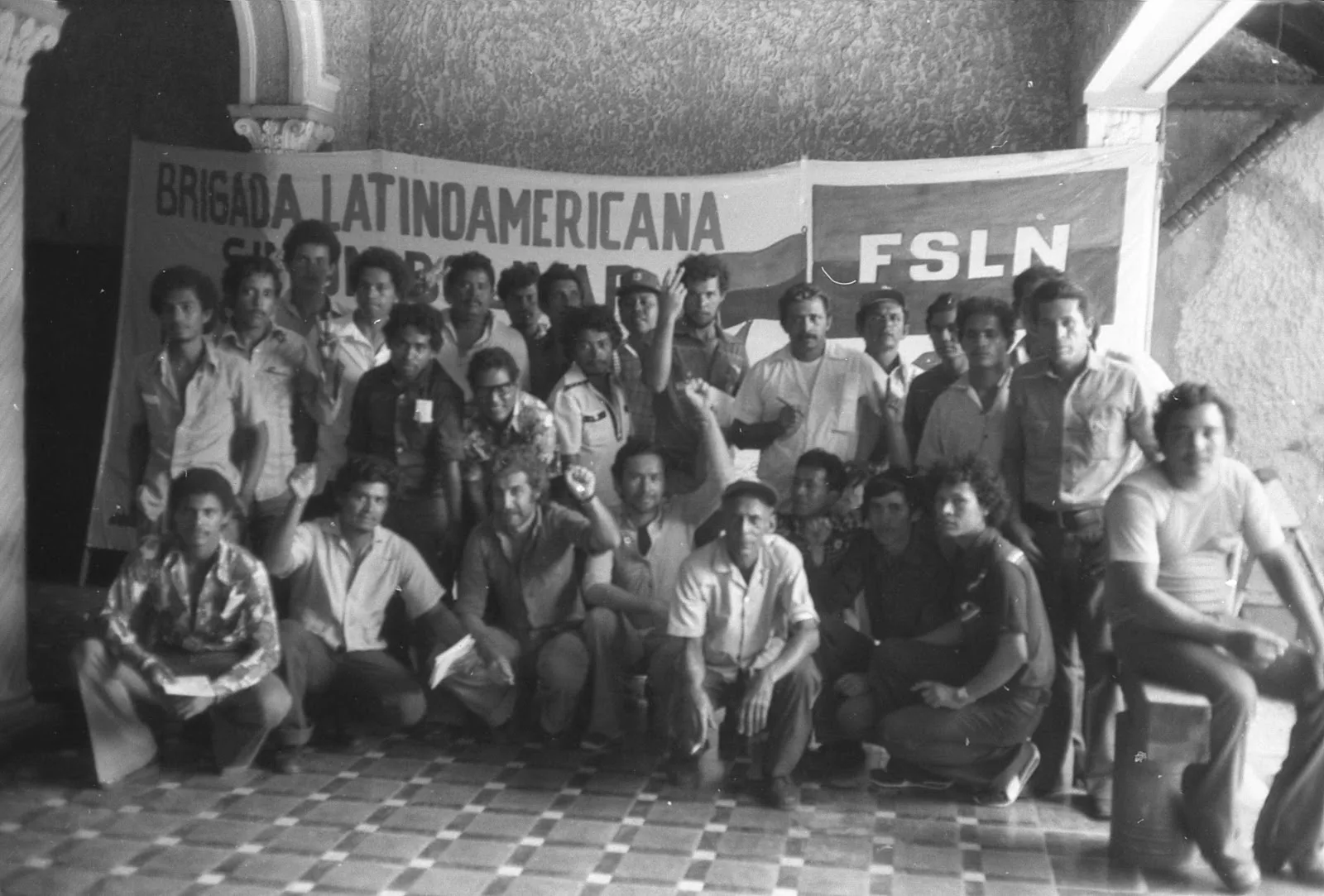 Obreros del sindicato de Pepsi en Managua. Imagen cedida por Miguel Sorans.