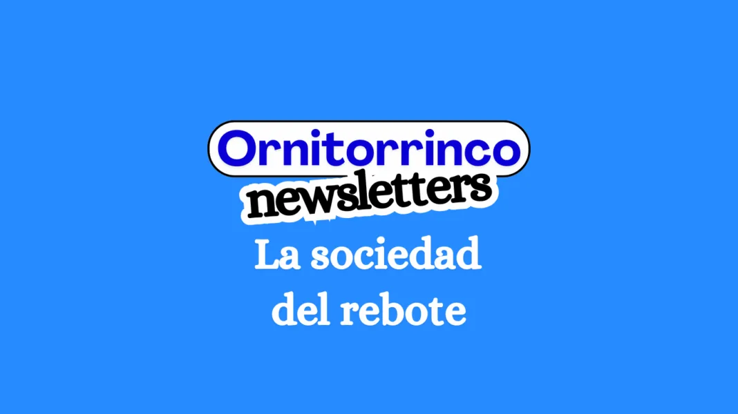 La sociedad del rebote | Homepage | Ornitorrinco