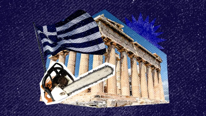 Grecia como laboratorio de ajuste económico Grecia como laboratorio de ajuste economico | Autor Ornitorrinco 2.0 | Ornitorrinco
