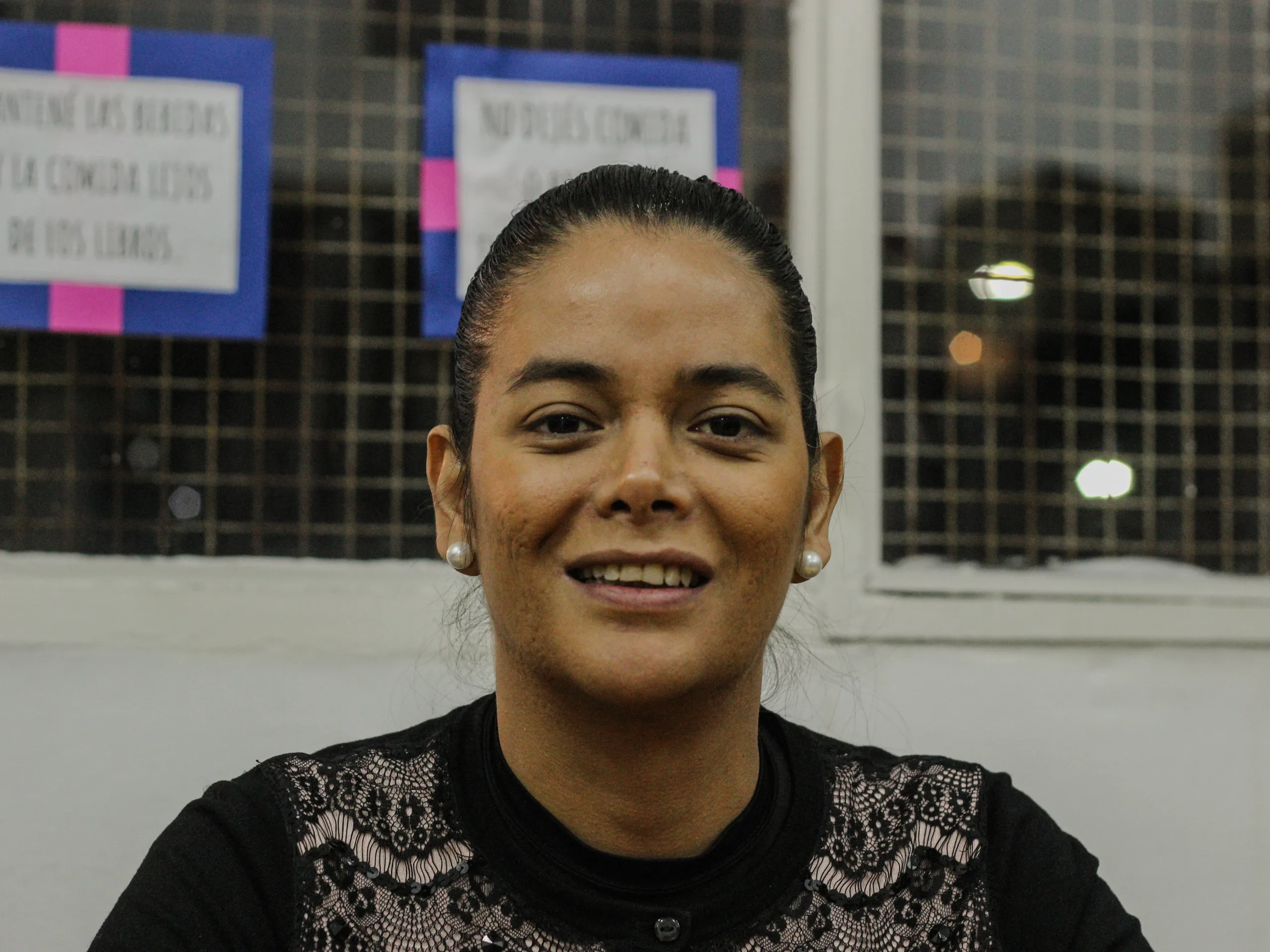 Virginia Silveira, primera presidenta del centro de estudiantes de Mocha Celis.