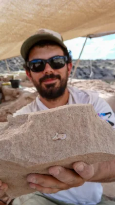 5. Excavacion. vertical 1 | Del stream al laboratorio: el largo viaje de un fósil  | Ornitorrinco