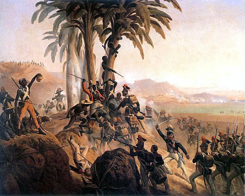 La Batalla de Palm Tree Hill, o Bitwa na San Domingo, es una reconocida pintura de 1845 del artista polaco January Suchodolski que representa una batalla dentro de la Revolución Haitiana.