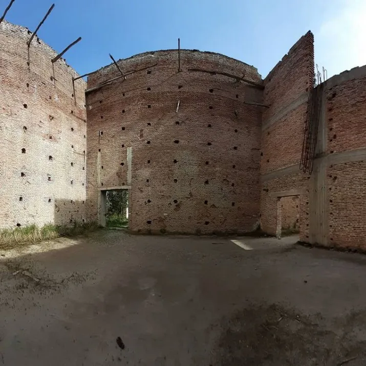 Ruinas del Proyecto Huemul. Foto/El Extremo Sur
